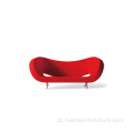 Loveseat de aço inoxidável Victoria e Albert Sofa